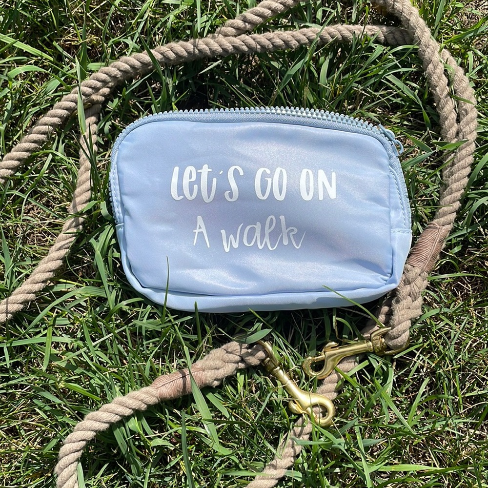 🆕Crossbody Fanny Pack for Dog Walking |Waist Bag Belt Bag | Dog Poop Bag Holder
